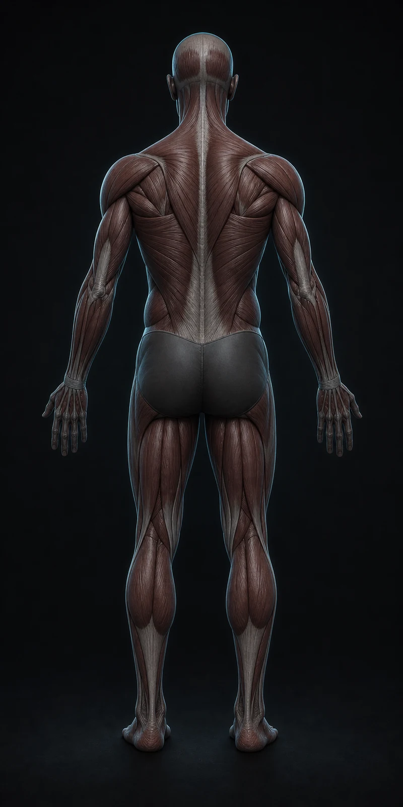 Tavola anatomica posteriore