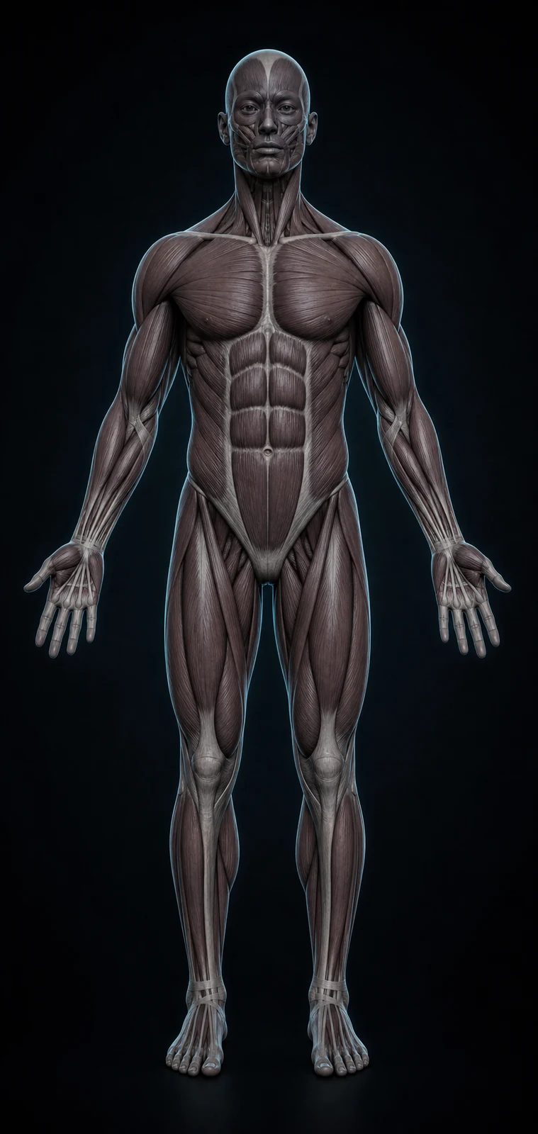 Tavola anatomica anteriore